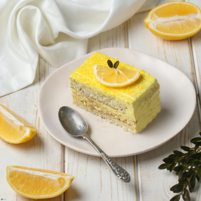 Лимонный торт