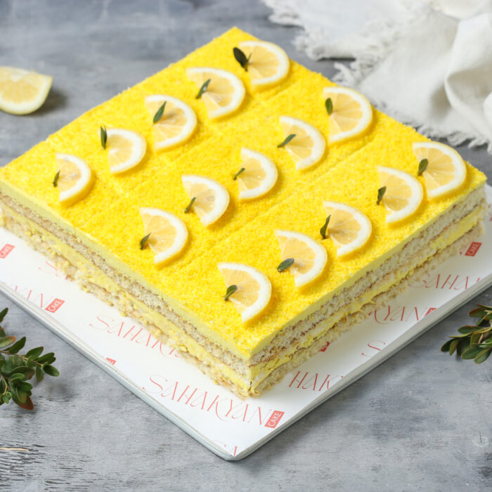 Лимонный торт